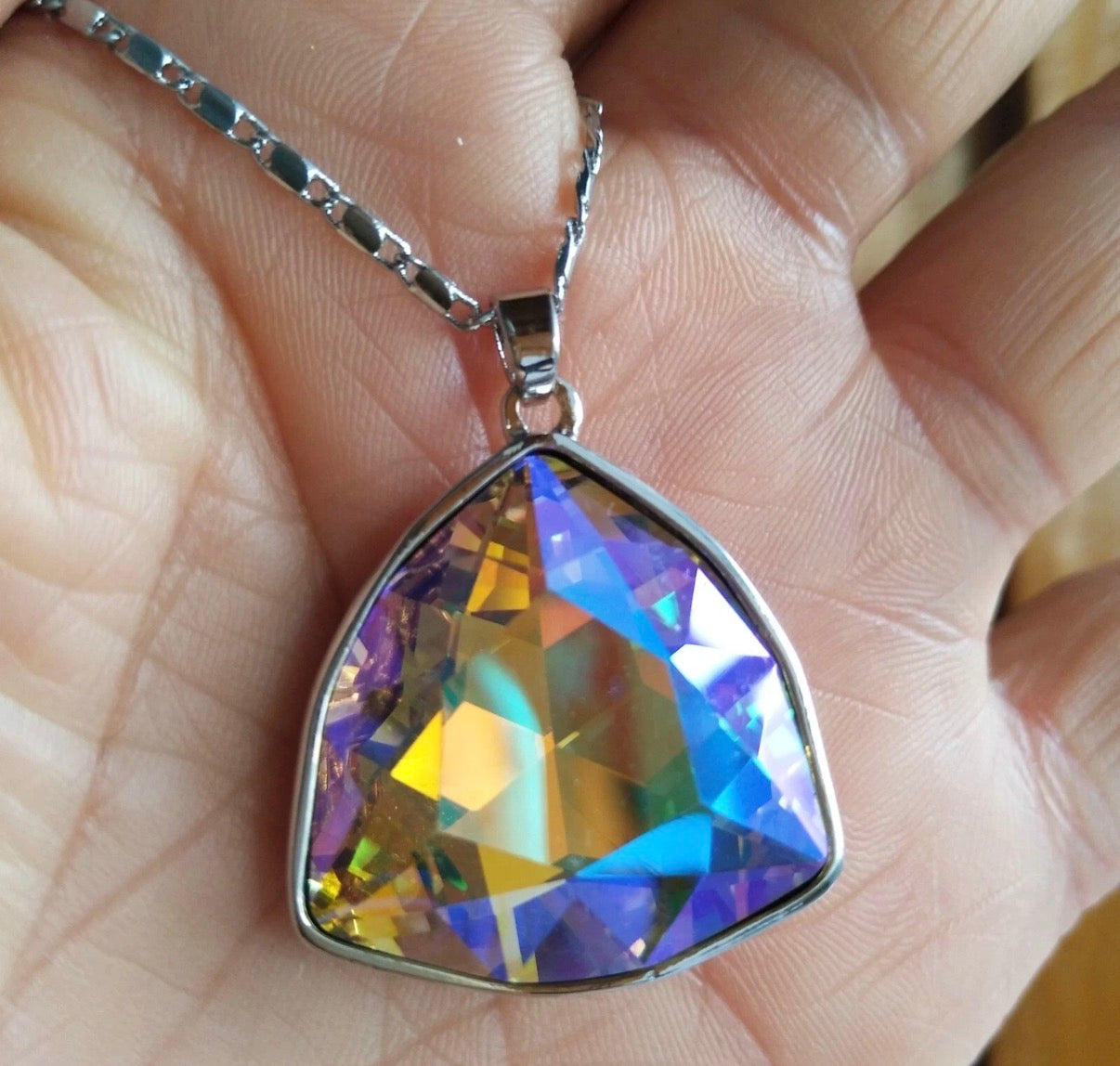 Heart of MU Authentic Andara Crystal Pendant