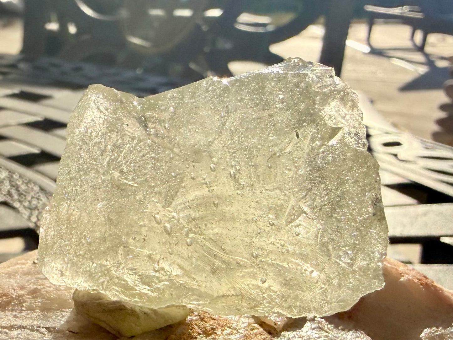 Seafoam Elder Temple piece Authentic Andara Crystal 32g