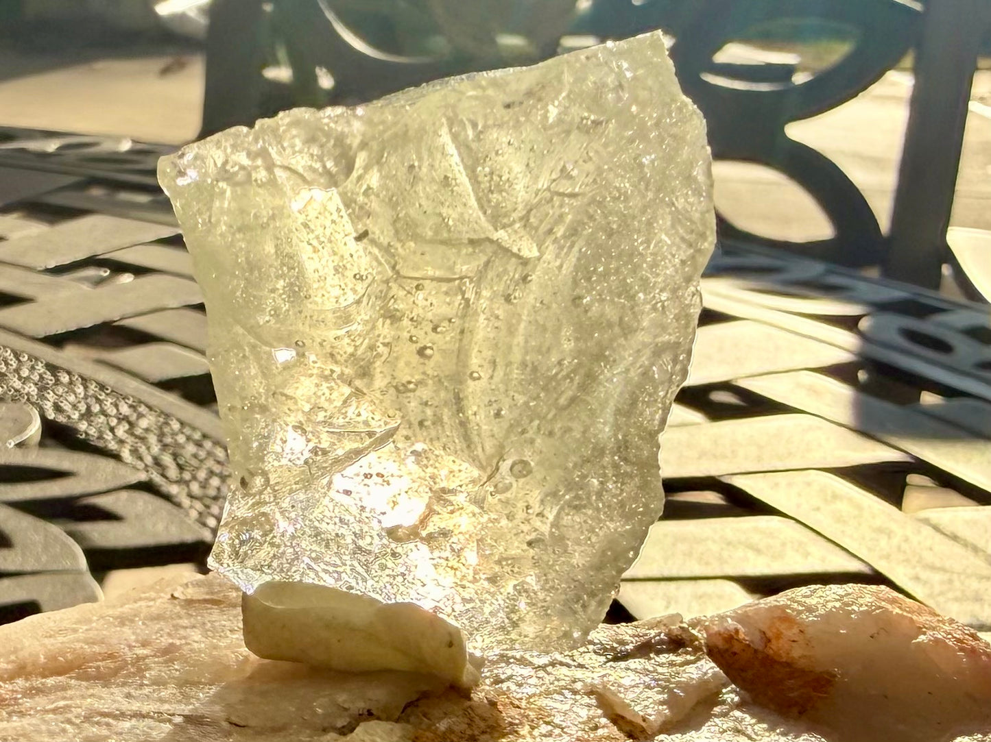 Seafoam Elder Temple piece Authentic Andara Crystal 32g