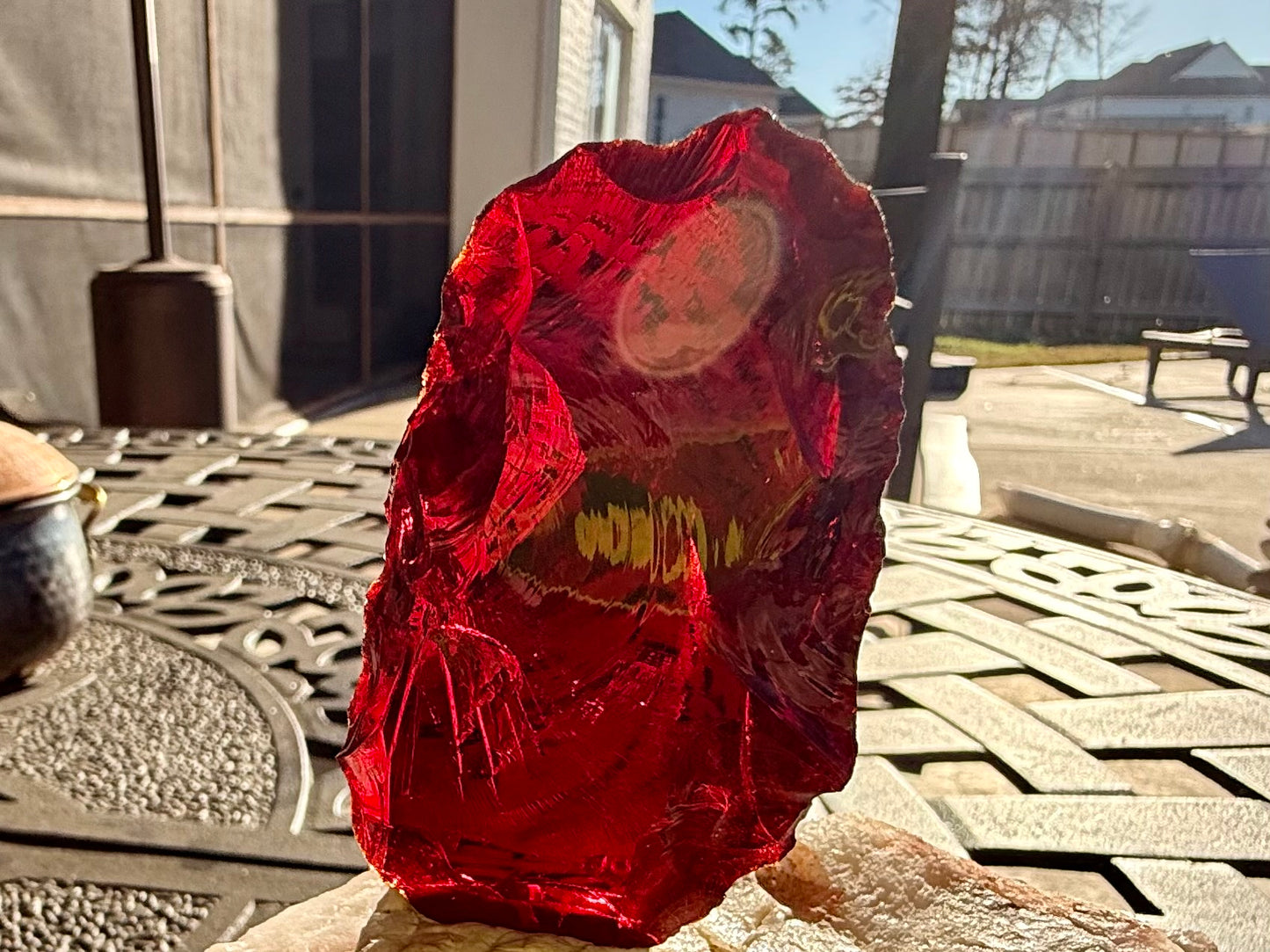 Transcendent Fire Authentic Andara Crystal 66g