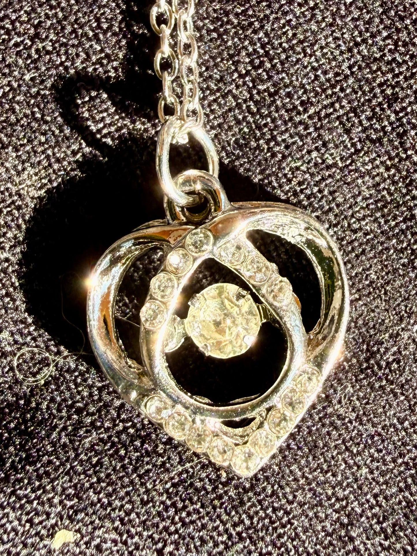 Akasha Authentic Andara Crystal Pendant Heart