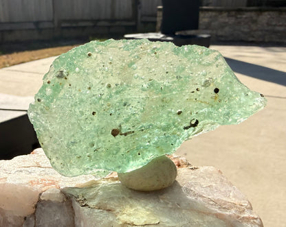 Seafoam Elder Temple piece Authentic Andara Crystal 72g