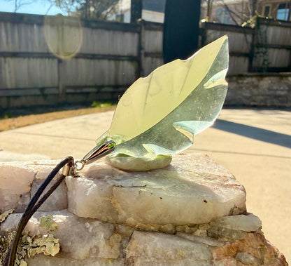 Aeloria Verdantis Authentic Andara Crystal Pendant