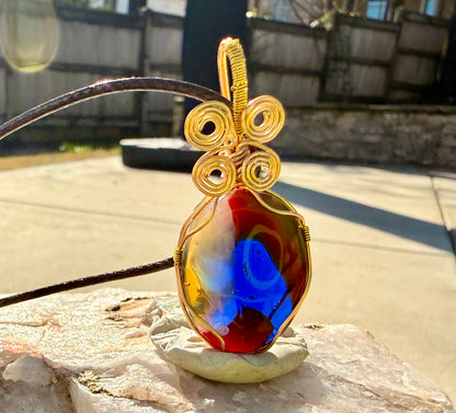 Auraleon Solyara Authentic Andara Crystal Pendant