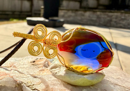 Auraleon Solyara Authentic Andara Crystal Pendant