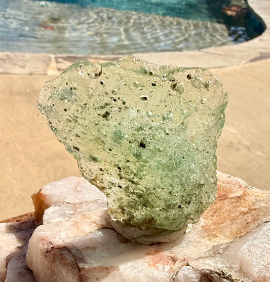 Seafoam Elder Temple piece Authentic Andara Crystal 40g