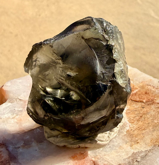 Translucent Black Authentic Andara Crystal 52g