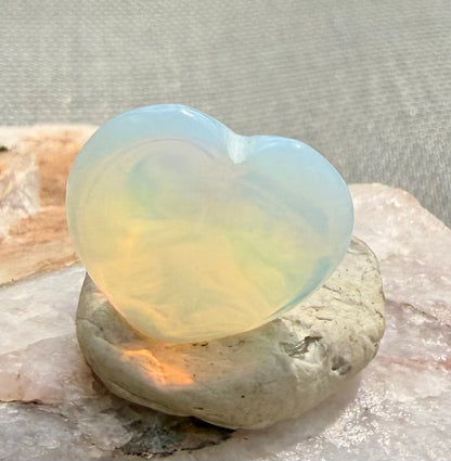 Galactic Light Authentic Andara Crystal Heart 4g