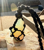 Arcturian Light Authentic Andara Crystal 18g Crystal Macrame Necklace