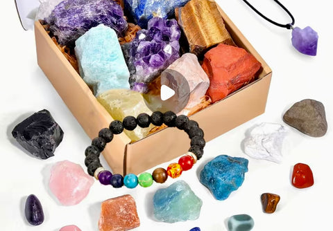 Healing Crystals Gift Set