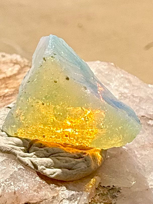 Galactic Light Authentic Andara Crystal Heart 6g