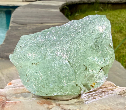 Seafoam Elder Temple piece Authentic Andara Crystal 96g