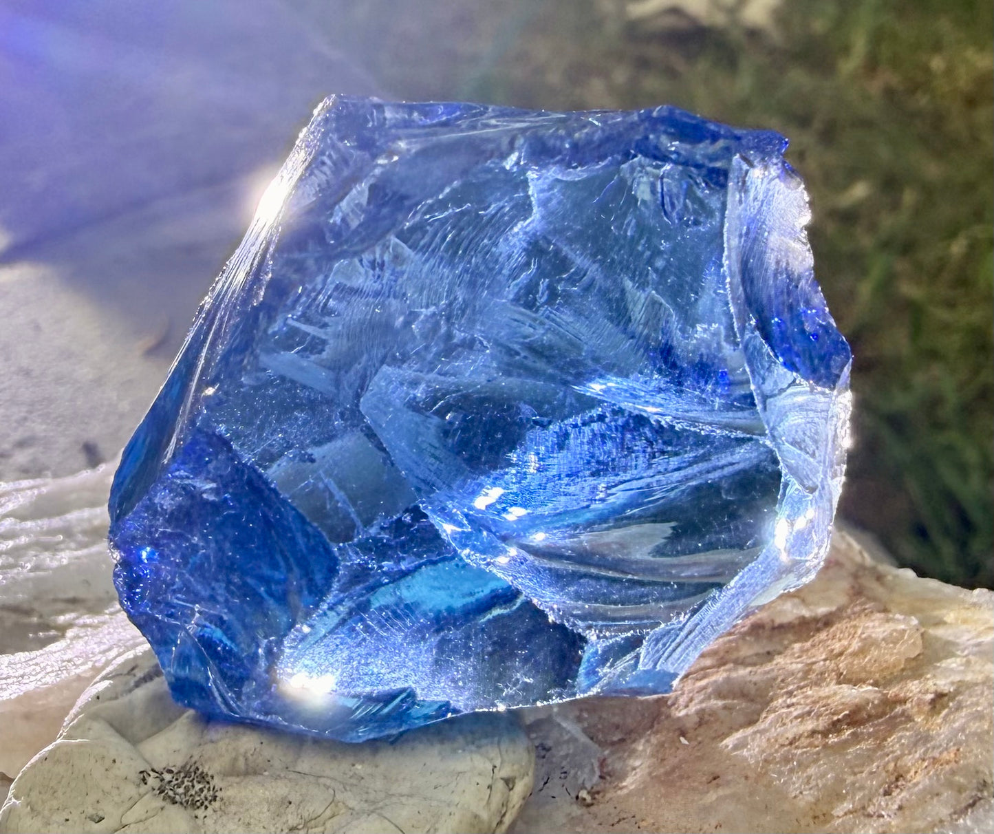 Elestial Starlight Sapphire Authentic Andara Crystal 32g