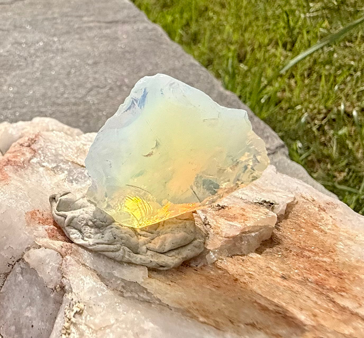Galactic Light Authentic Andara Crystal Heart 12g