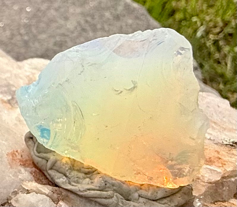 Galactic Light Authentic Andara Crystal Heart 12g