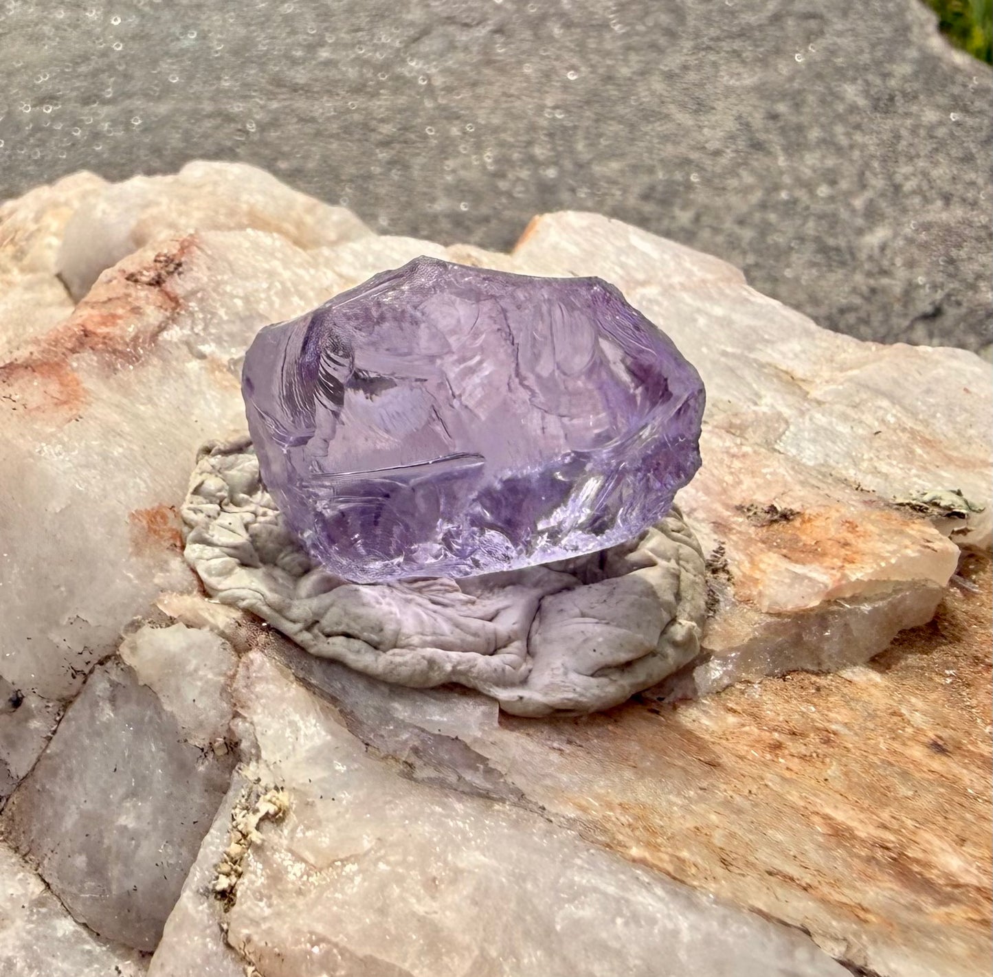 Heart of the Violet Flame Authentic Andara Crystal 10g