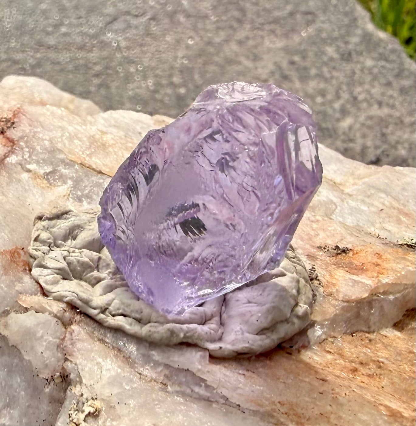 Heart of the Violet Flame Authentic Andara Crystal 10g