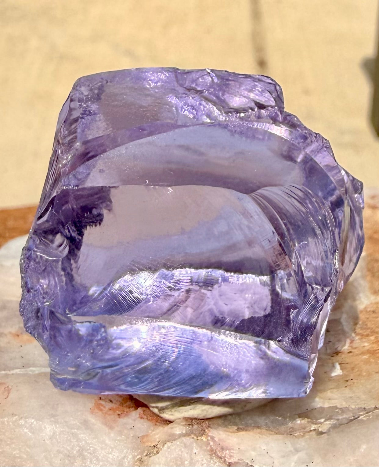 Heart of the Violet Flame Authentic Andara Crystal 28g