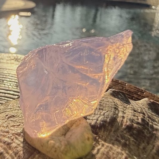 Angel Aura Sacred Heart of Mary Authentic Andara Crystal