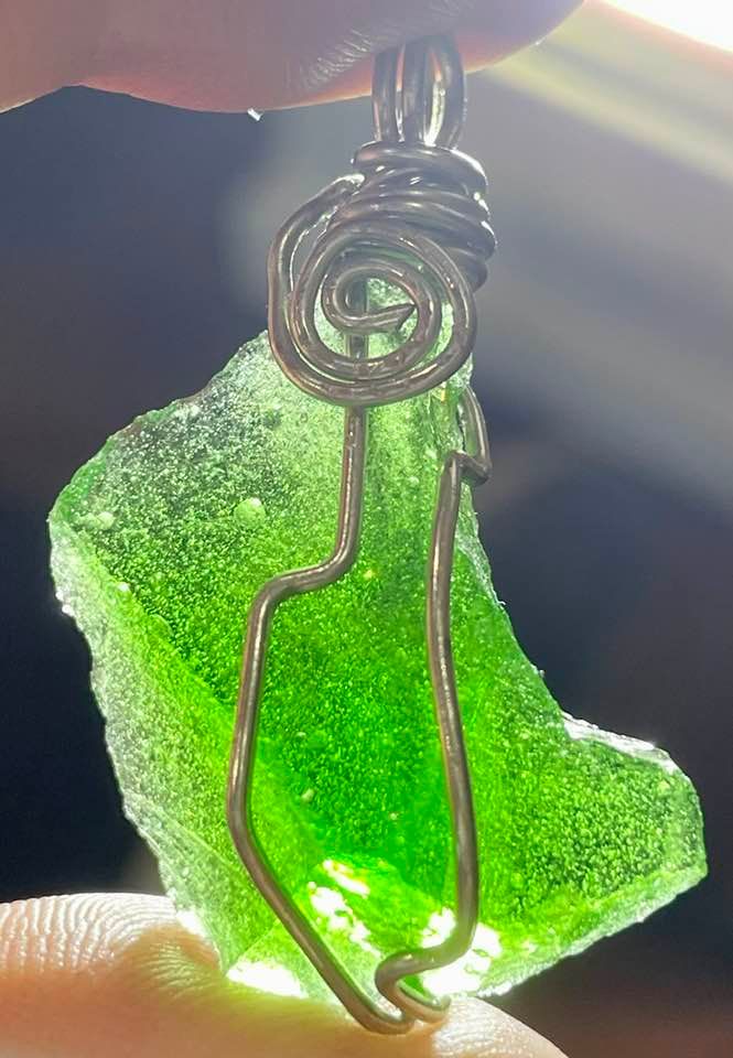 Temple of Illumination Authentic Andara Crystal